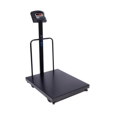 Imagem de Balança Eletrônica Industrial 50x60 grade e Bateria 300kg Welmy Inmetr