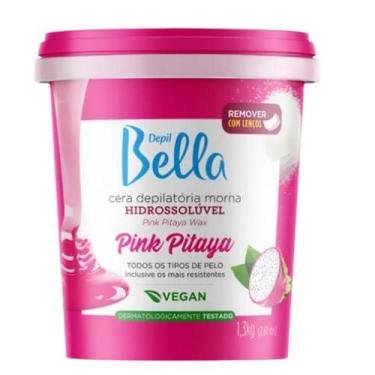 Imagem de Cera Depil Bella Hidrossolúvel Pink Pitaya 1,3kg