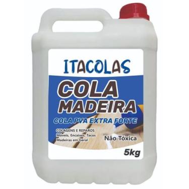 Imagem de Cola PVA para Madeira EXTRA FORTE de 5KG - ITACOLAS - NoBrand