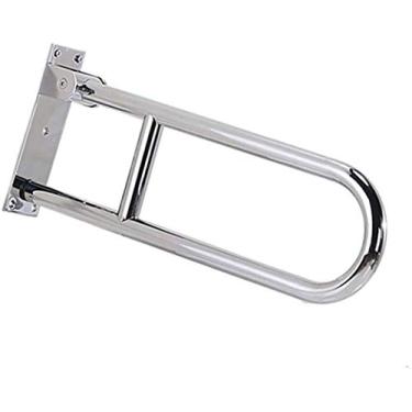 Imagem de AKALNNB Suporte para toalheiro de banheiro, barra de apoio para vaso sanitário, barra de toalha montada na parede em forma de U, corrimão de chuveiro de segurança, banheiro