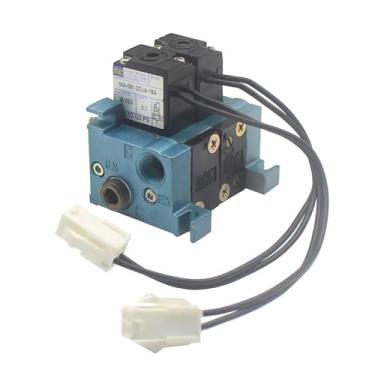 Imagem de Válvula solenoide de controle pneumático CC 28V 5,7W Válvula de ar de alta frequência 45A-SB1-DDJA-1BA
