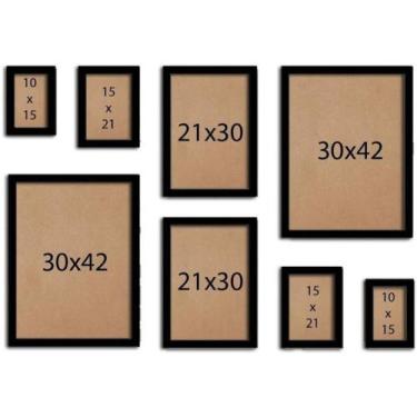 Imagem de Quadro fotográfico com vidro - Moldurart