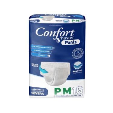 Imagem de Fralda Geriátrica Confort Master Pants Jumbo Incontinência, G/XG, 1