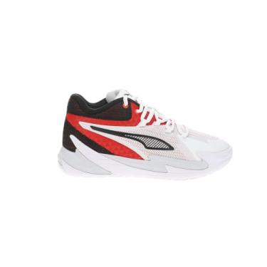 Imagem de PUMA Tênis infantil unissex Dagger (criança grande), Puma Vermelho/preto PUMA, 17