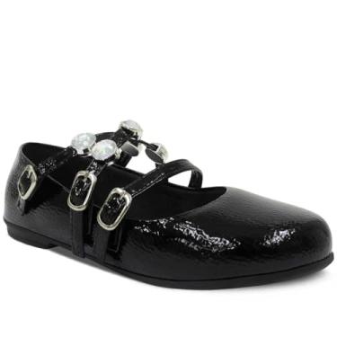 Imagem de Sapatilha Infantil Menina 28ao36 Sapato Moda Festa 02.50j (Preto, BR, Criança de 4 a 8 anos, Numérico, 28)