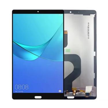 Imagem de Para Huawei MediaPad M5 21.3 cm SHT-W09 SHT-AL09 Display LCD Touch Screen Digitalizador Vidro Substituição (Branco Ori)