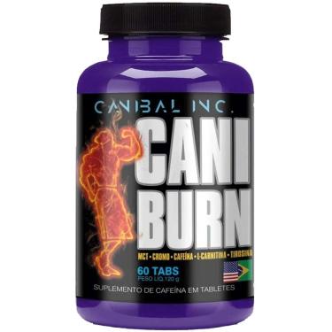 Imagem de Suplemento Termogenico Caniburn 60 comprimidos Canibal Inc