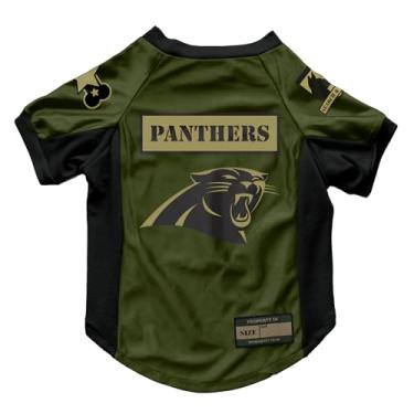 Imagem de Littlearth NFL Valor Pet Stretch Jersey Carolina Panthers