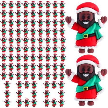 Imagem de Fiwochic 100 peças de mini figuras de Jesus, Natal, Jesus te ama Cristo, pequeno Cristo, figuras minúsculas para esconder e buscar, presente de festa religiosa de domingo de Natal