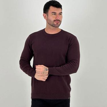 Imagem de Blusa de Lã Oyhan Básica Gola Redonda Masculina-Masculino
