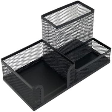 Imagem de Organizador aramado de mesa para cartas e papeis diversos, simples.