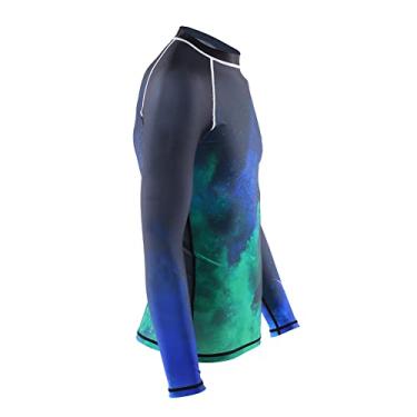 Imagem de Cryfokt Jaqueta de Roupa de Mergulho Masculina, Resistente a Rasgos, Secagem Rápida para Mergulho, Natação, Surf, Material de Proteção UV S-4XL (4XL)