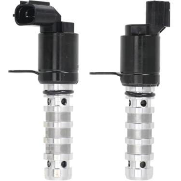 Imagem de Sorghum Válvula de controle de óleo para motor de admissão e escape VVT, 2 peças, compatível com 12-15 Kia Forte 12-13 Optima 11-16 Hyundai Santa Fe 2012 Sonata 12-14 Tucson Replace# 24375-2G500 24355