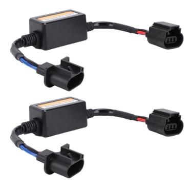 Imagem de Generic Kit Anti-cintilação Eficiente de Decodificador Canbus de Farol LED para Carro para Modelos H13, Kit de Resistor Sem Erros 2pcs para Farol LED, Design Plug and Play para Fácil Instalação,
