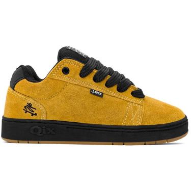 Imagem de Tênis Qix Pro Model Allan Mesquita x Chorão Preto | Mostarda Preto-Unissex