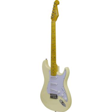 Imagem de Guitarra Elétrica Vintage Thomaz TEG 400V Branco