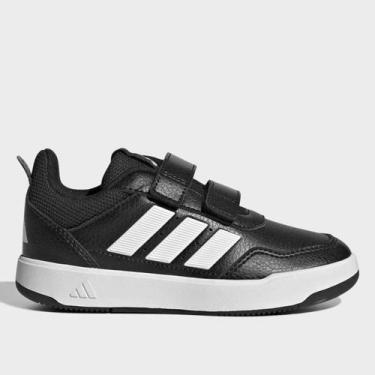 Imagem de Tênis Infantil Adidas Tensaur Sport 3.0, Preto, Branco, 37