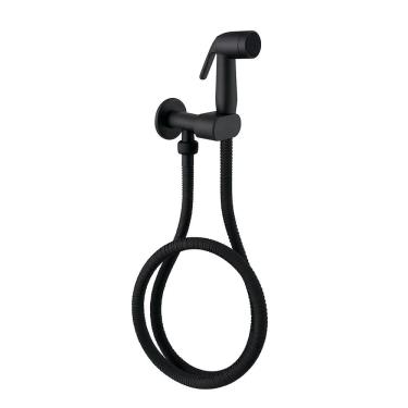 Imagem de Ducha Higiênica para Banheiro com Acabamento Black Matte DP9010