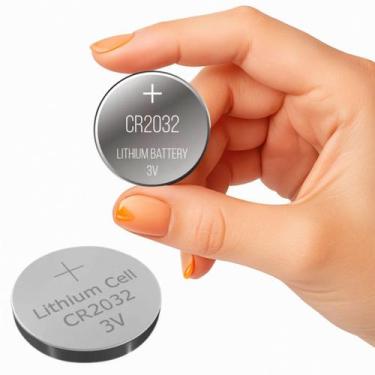 Imagem de Pilha Bateria Tipo Botão Moeda de Lítio 3V CR2032 (Cartela 5pç) - ONEX