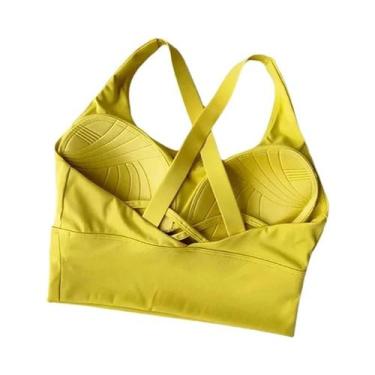 Imagem de Sutiã Esportivo Feminino De Alta Intensidade À Prova De Impacto, Respi