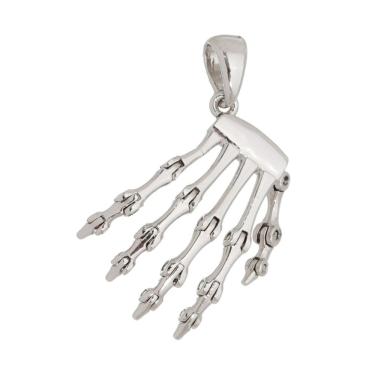 Imagem de Pingente T800 Exterminador Do Futuro Revestido Em Ródio