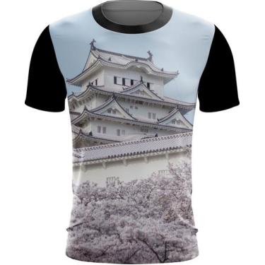 Imagem de Camiseta Dryfit Castelo Japonês Samurai Ninja Japan 2 - Kasubeck Store