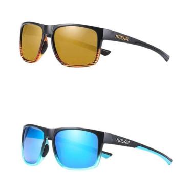 Imagem de Óculos De Sol Masculinos Polarizados Quadrados Fotocromáticos Com Almo