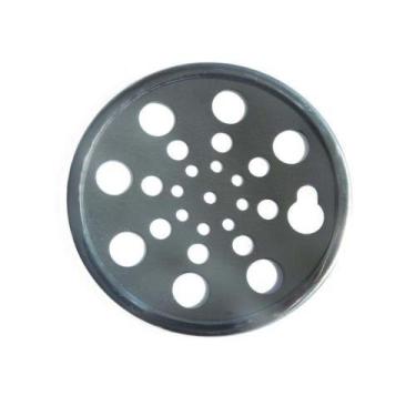 Imagem de Grelha para Churrasco Grelha Inox Redonda 10X10CM em Aço Inoxidável De