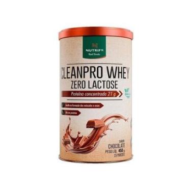 Imagem de Clean Pro Zero Lactose Chocolate 450g - Nutrify-Unissex