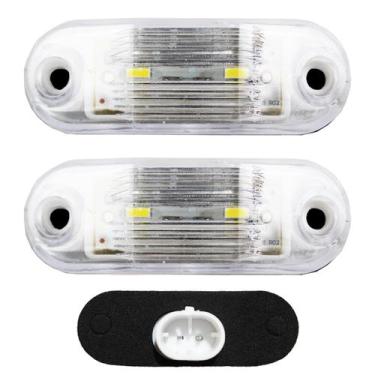 Imagem de 2 Lanterna Vigia Placa para Ônibus Caminhão 2 LED BIVOLT CR - Prime