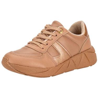 Imagem de Tênis feminino casual modare 7395208, Salmão, 35