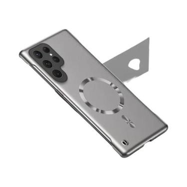 Imagem de Capa De Metal Sem Moldura Para Samsung A55 A56 S25 S24 S23 S22 S21 S20