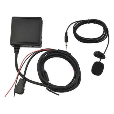 Imagem de Adaptador De Música Bluetooth 5.0 AUX USB Com MIC Para Rádio Pioneer I