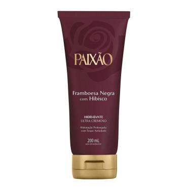 Imagem de Creme Hidratante Corporal Desodorante Paixão Framboesa Negra com Hibisco 200ml