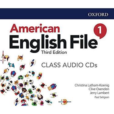 Imagem de American English File 1 - Class Audio Cds - 3Rd Ed