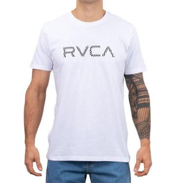 Imagem de Camiseta Rvca Radar Masculina Branco