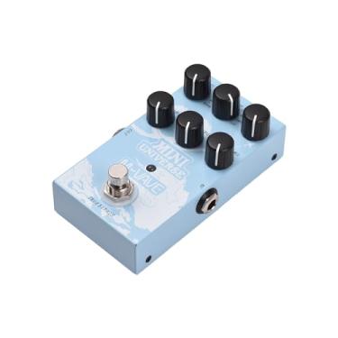 Imagem de CIADAZ Pedal de efeito de guitarra Pedal de reverberação digital Modelagem digital Efeito de reverberação com seleção de reverberação de 9 modos para baixo de guitarra - MINI-UNIVERSO