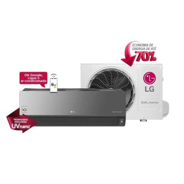 Imagem de Ar Condicionado Split Hi Wall  Inverter LG 24000 BTU/h Quente e Frio S4NW24K2RXD.EB2GAM1 – 220 Volts