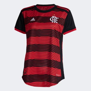 Imagem de Camisa Flamengo I 22/23 s/n° Torcedor Adidas Feminina-Feminino