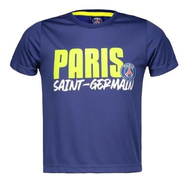 Imagem de Camiseta PSG Paris Saint-Germain Braziline Tecno Infantil-Masculino
