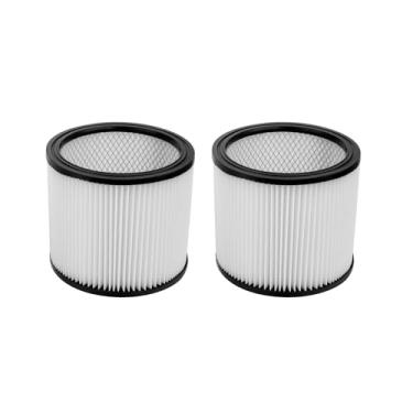 Imagem de Pacote com 2 filtros de substituição 90304 para Shop-Vac 90350 90304 90333 9030400 903-04-00, serve para a maioria dos aspiradores de pó molhado/seco de 5 galões ou mais