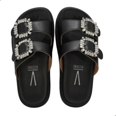 Imagem de Tamanco Feminino Vizzano Tratorado Preto