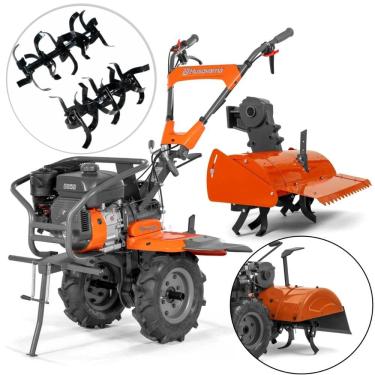 Imagem de Motocultivador Husqvarna TF440 6HP Com Descompactador de Solo