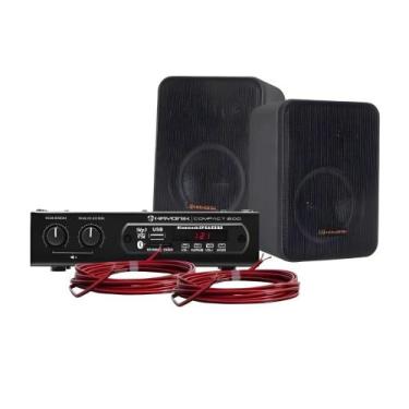 Imagem de Kit de Som para Ambiente Hayonik Ambience 2000 V2 Preto