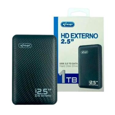 Imagem de Hd externo 1tb knup kp-hd807 usb 3.0 5gb/s 2,5"