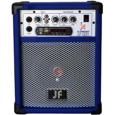 Imagem de Caixa De Som Bluet Mic Guitar 6 Pol 30W Rms 110/220 Cor ul - Jf Conque