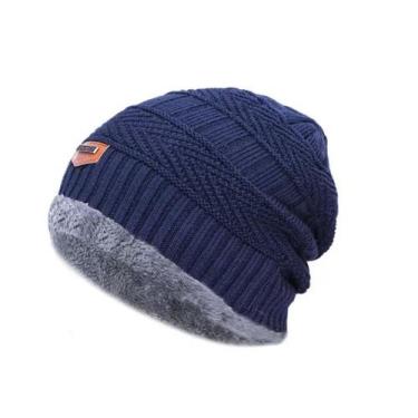 Imagem de Touca Gorro UNISSEX FRIO INVERNO XQ-48 - SHR, Azul, A