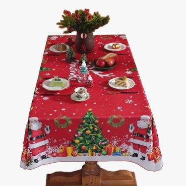 Imagem de Toalha De Mesa Jantar Natalino Vários Tamanhos Estampas Sortidas - Arm
