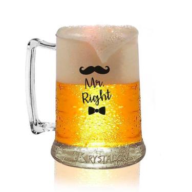 Imagem de Caneca Gel Congelante 400 ml Mr. and Mrs. 2 Peças - Krystalon