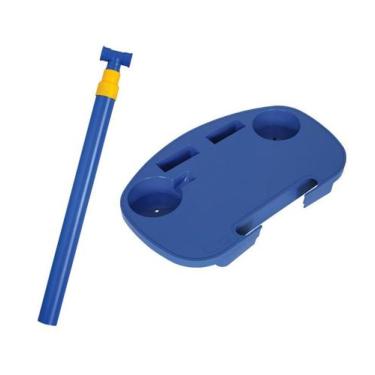 Imagem de Kit Mesa Portátil Para Cadeira De Praia + Saca Areia Pressão - Mor